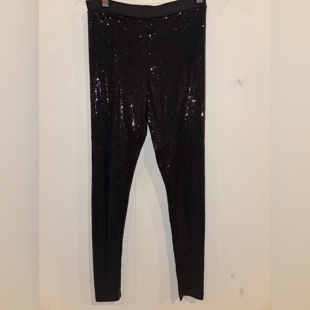 Nordstrom stretch sequin legging size small